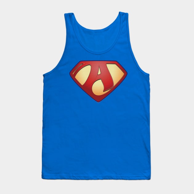 Letter A Tank Top by Ryan